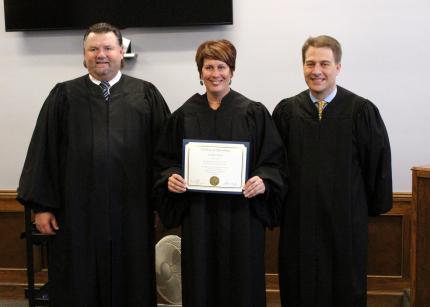 Jen Myers New Hall County Court Clerk Magistrate
