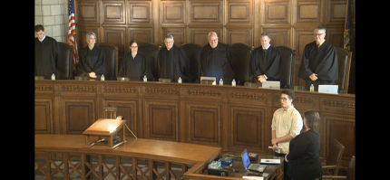 Supreme Court Called to Order by High School Student From Lincoln