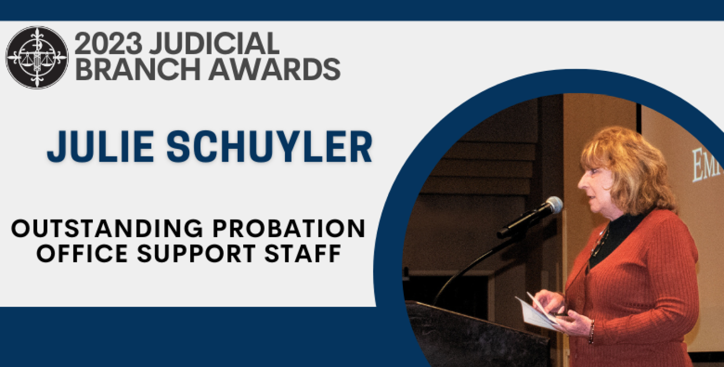 Outstanding Probation Office Support Staff Employee Award, 2023