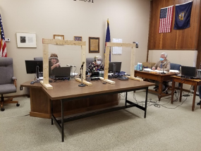 Courtroom Ceiling Collapse Adds Complications in Fairbury