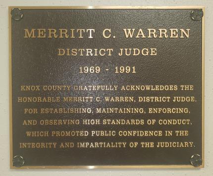 Retired District Court Judge Merritt Warren passes away at home in Creighton