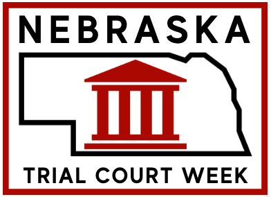 Nebraska Trial Court Week logo
